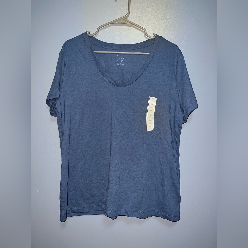 Women’s Blue Short Sleeve Shirt